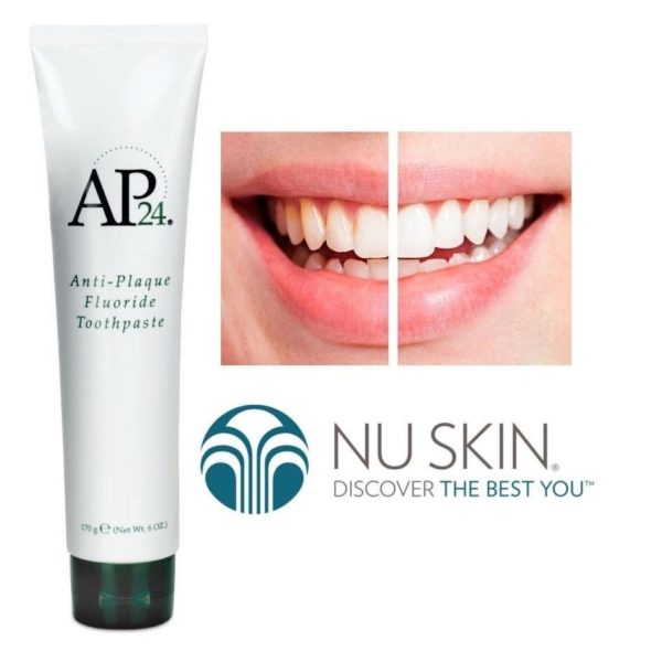 AP-24 Anti-plaque fluoride toothpaste.