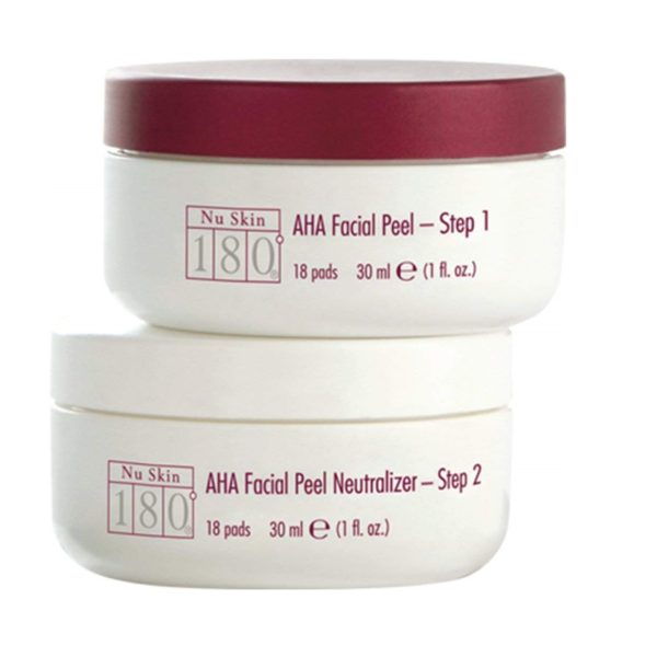 NU SKIN 180°® AHA Facial Peel & Neutralizer